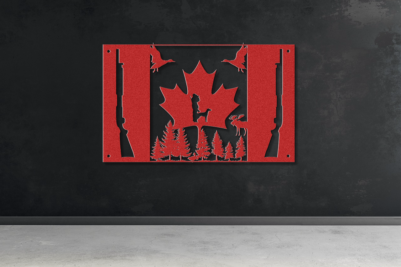 Canadian Flag hunting