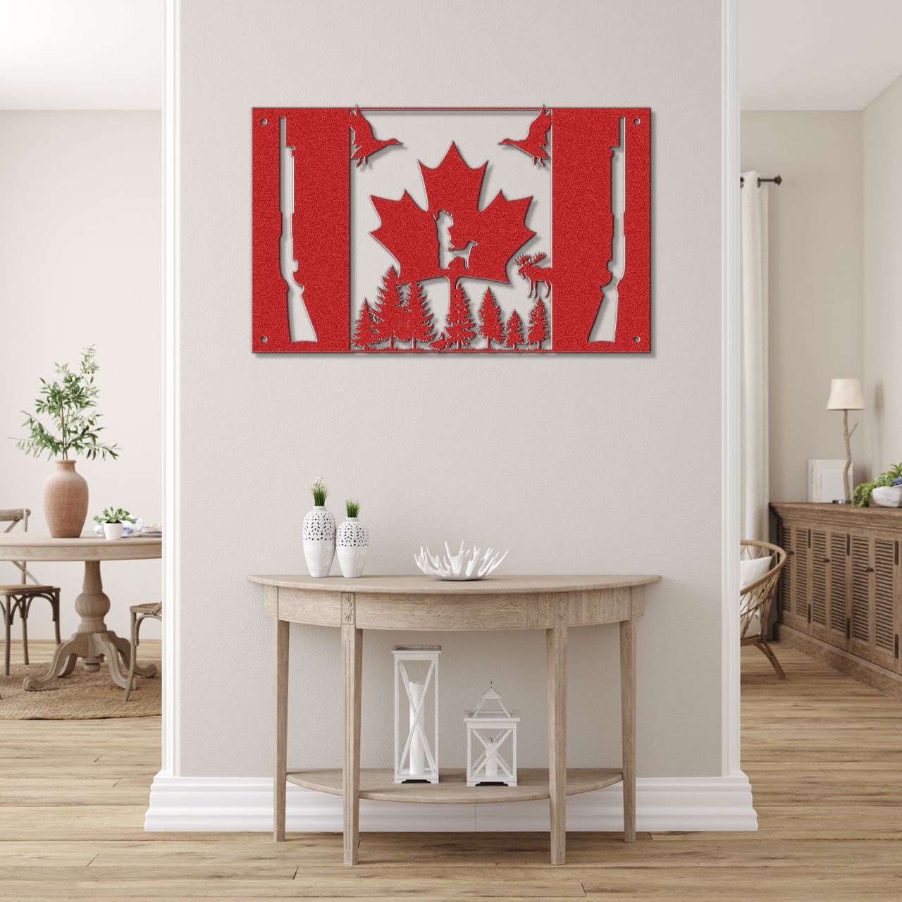 Canadian Flag hunting