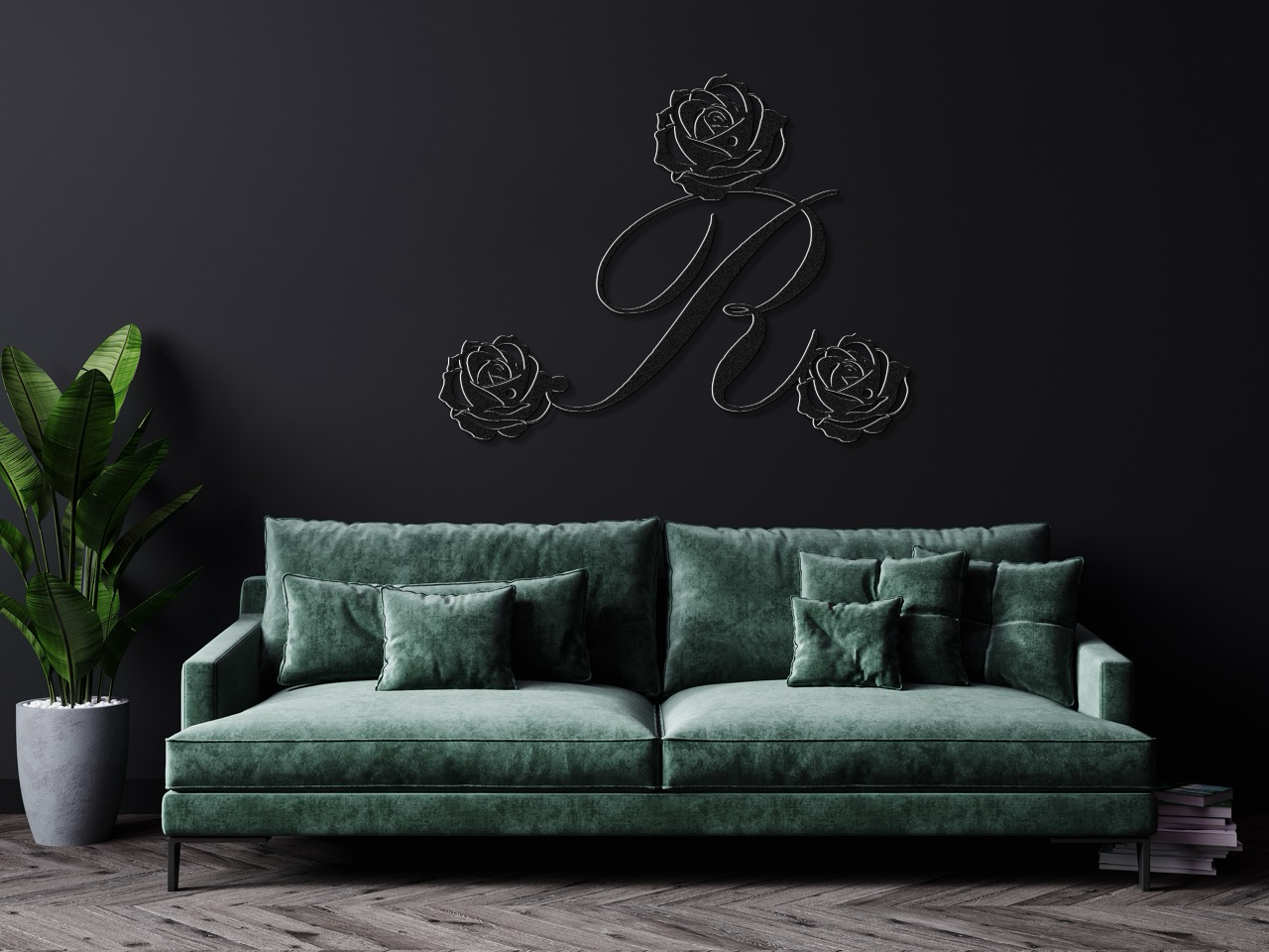Rose Monogram