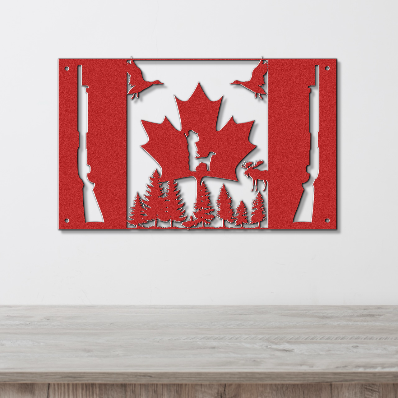 Canadian Flag hunting