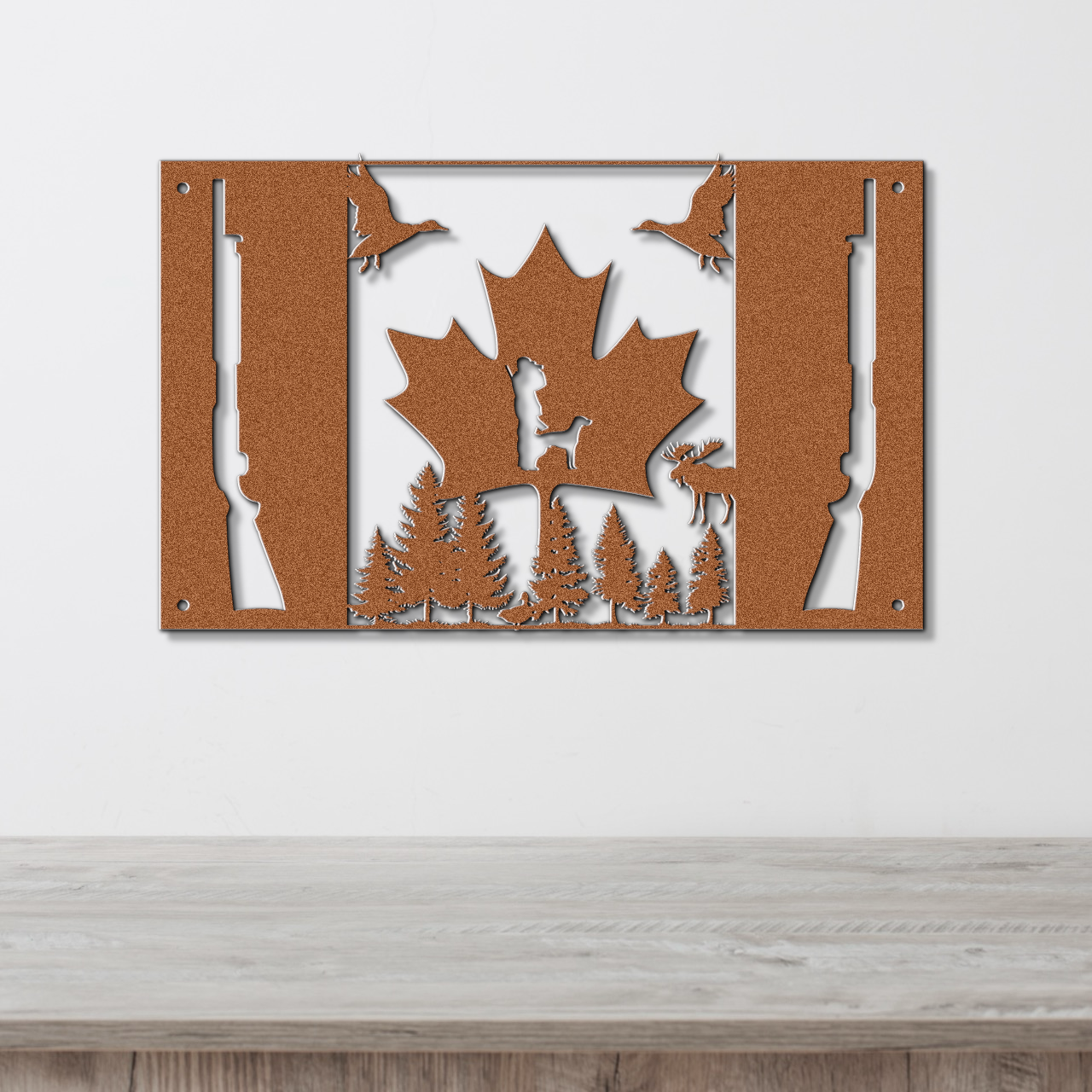 Canadian Flag hunting