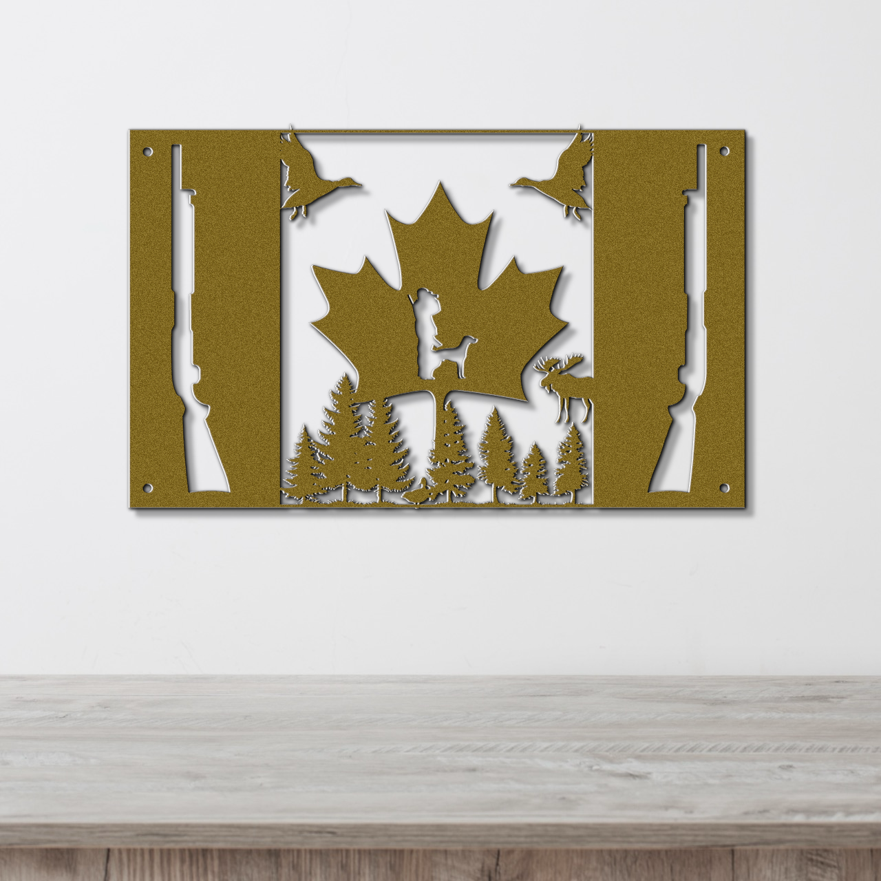 Canadian Flag hunting