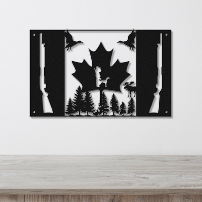 Canadian Flag hunting