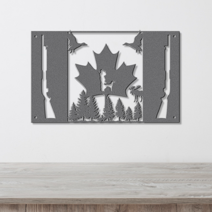 Canadian Flag hunting