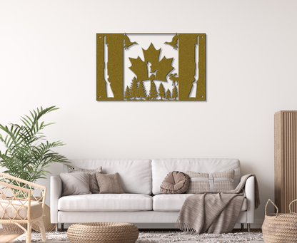 Canadian Flag hunting